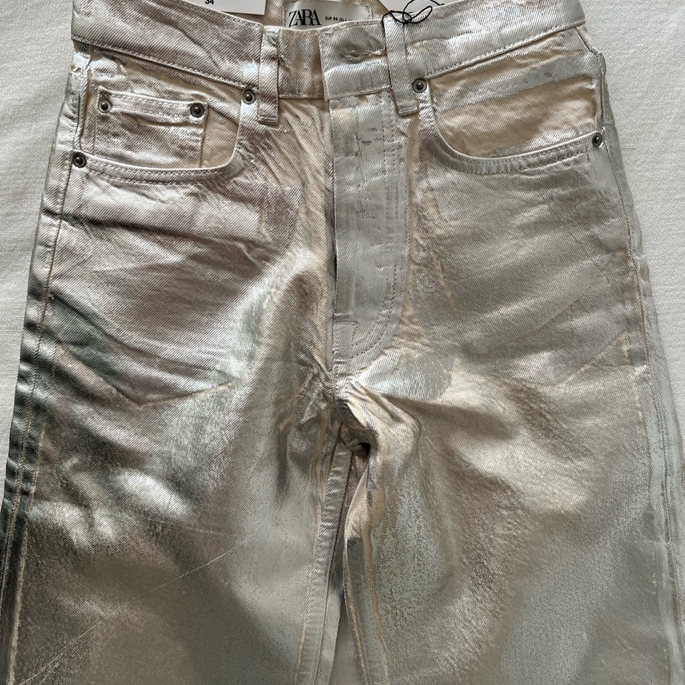 Zara’s Silver - the boy boy fit signature denim